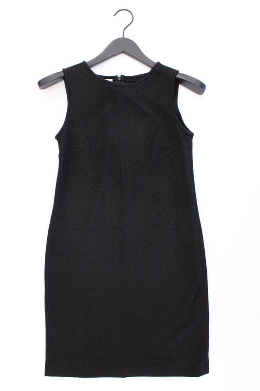 PiuPiu Midikleid Gr. 34 neuwertig Ärmellos mit Glitzer schwarz aus Rayon