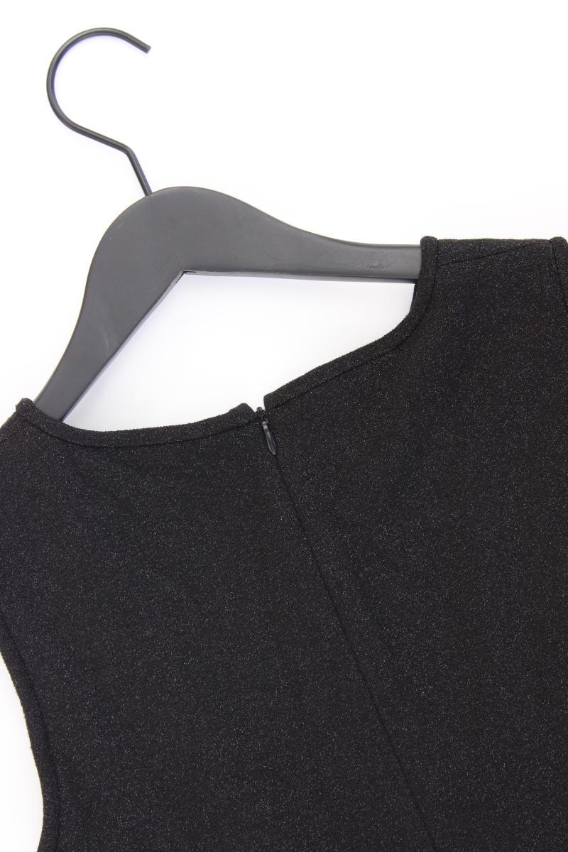 PiuPiu Midikleid Gr. 34 neuwertig Ärmellos mit Glitzer schwarz aus Rayon
