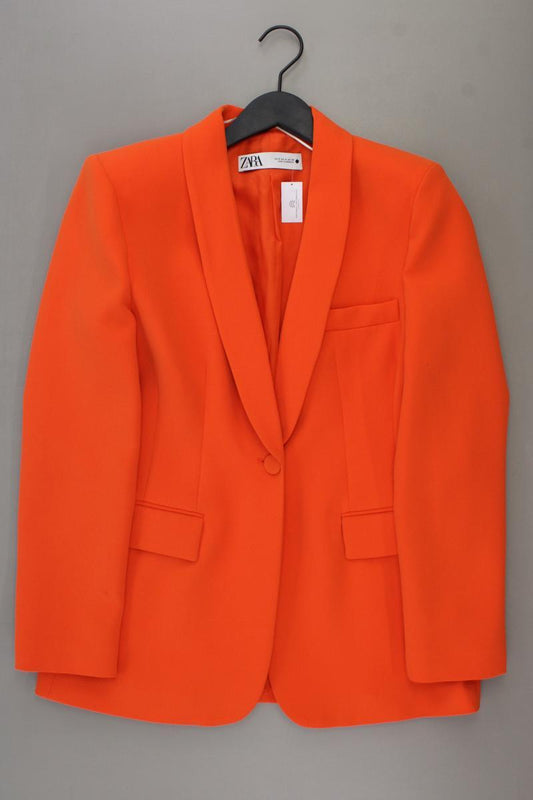Zara Longblazer Gr. M orange aus Polyester