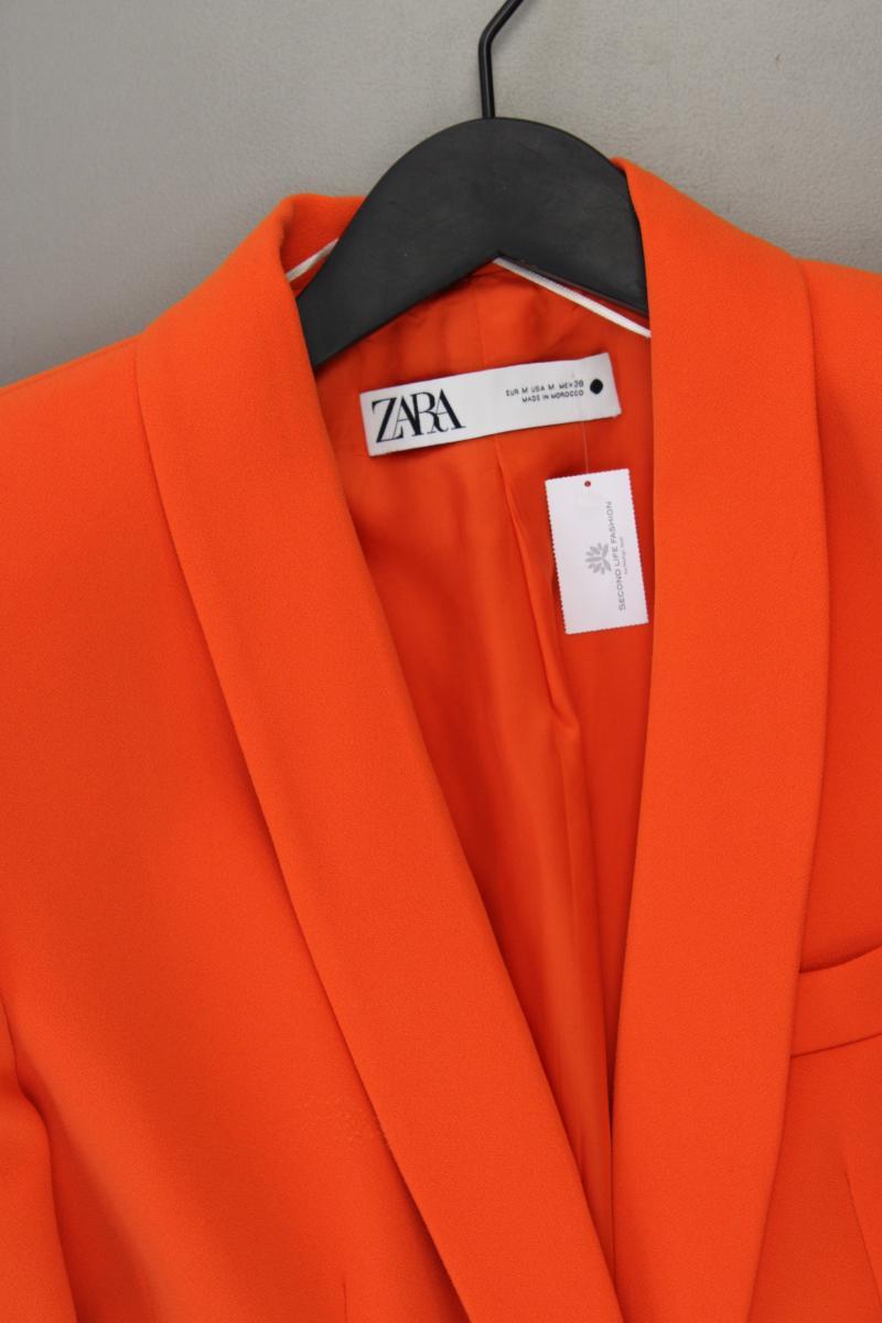 Zara Longblazer Gr. M orange aus Polyester