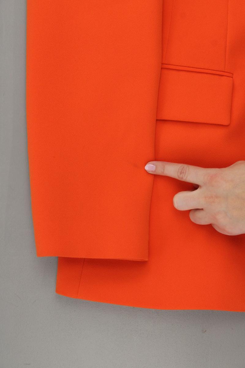 Zara Longblazer Gr. M orange aus Polyester