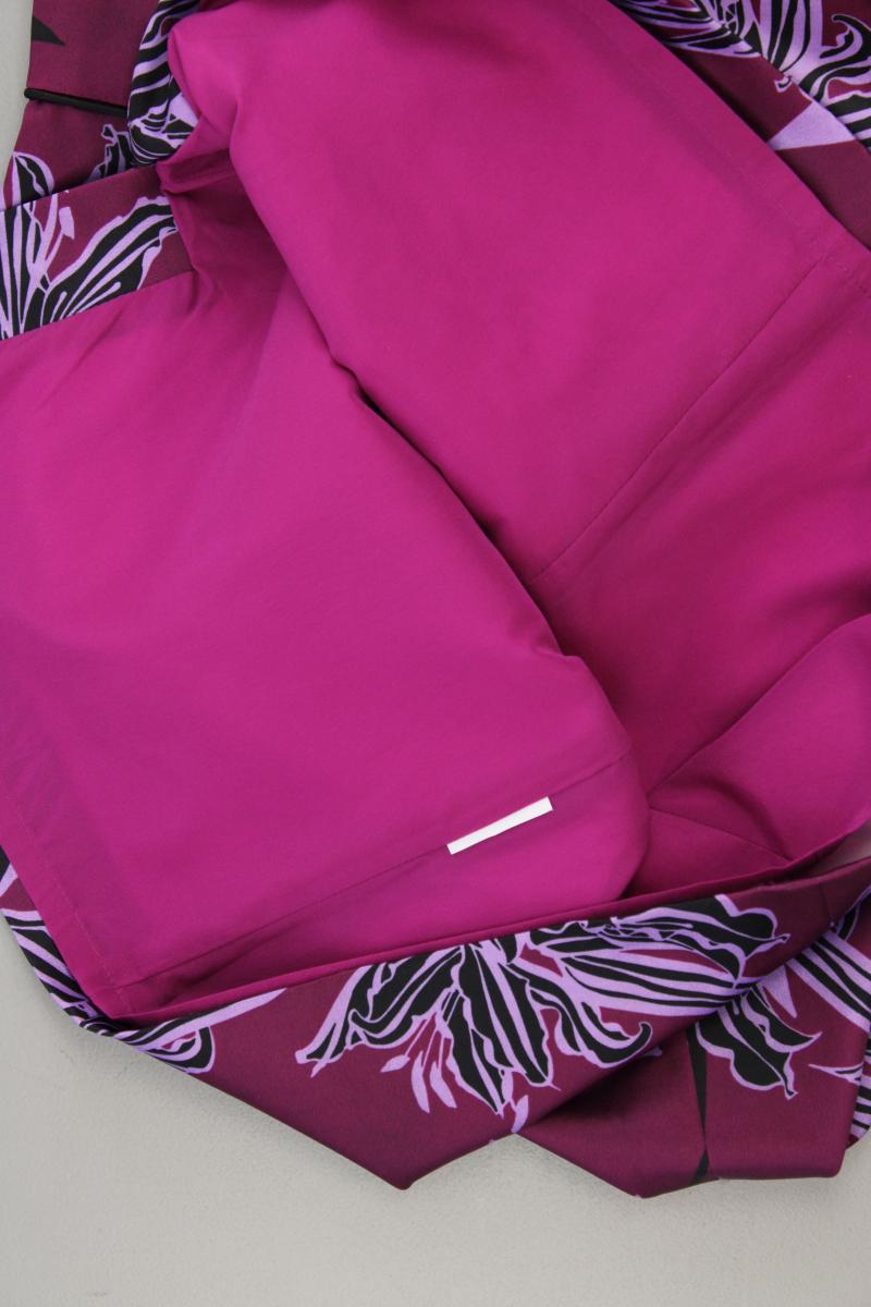 Hugo Boss Bleistiftkleid Gr. 36 mit Blumenmuster Ärmellos lila
