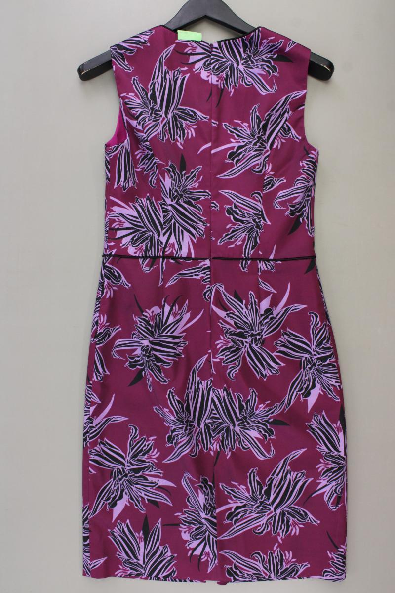 Hugo Boss Bleistiftkleid Gr. 36 mit Blumenmuster Ärmellos lila