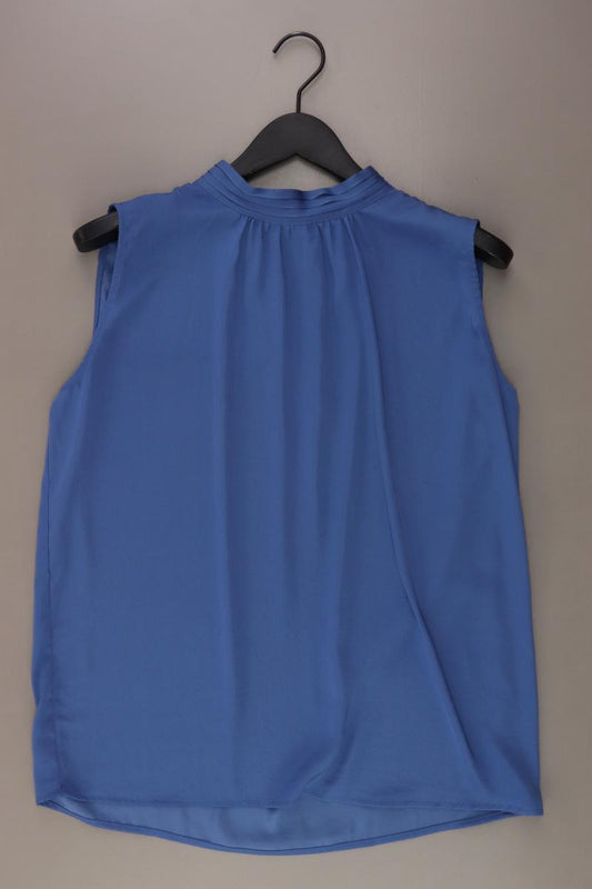 Saint Tropez Ärmellose Bluse Gr. L blau