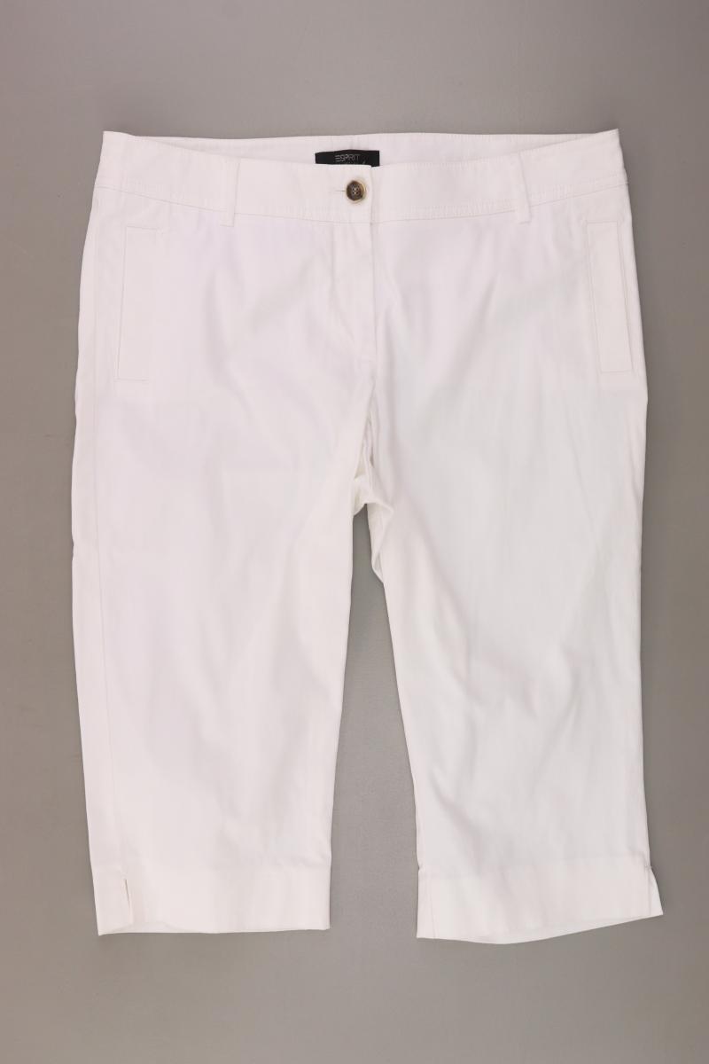 Esprit Collection 3/4 Hose Gr. 38 weiß