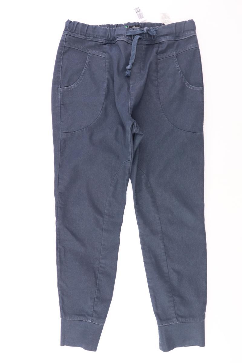 Please Hose Gr. M blau aus Baumwolle
