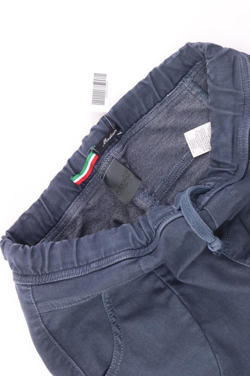 Please Hose Gr. M blau aus Baumwolle