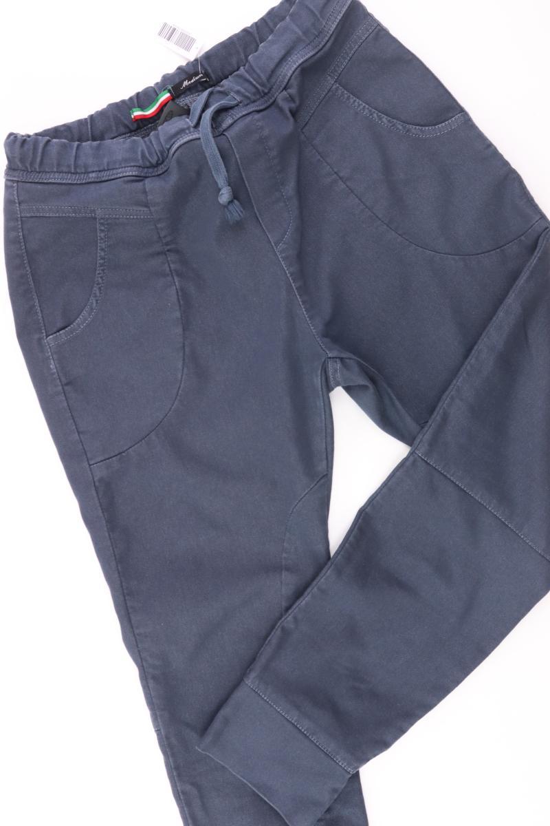 Please Hose Gr. M blau aus Baumwolle