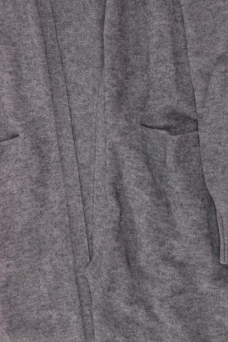 Vila Strickjacke Gr. L Langarm grau aus Viskose