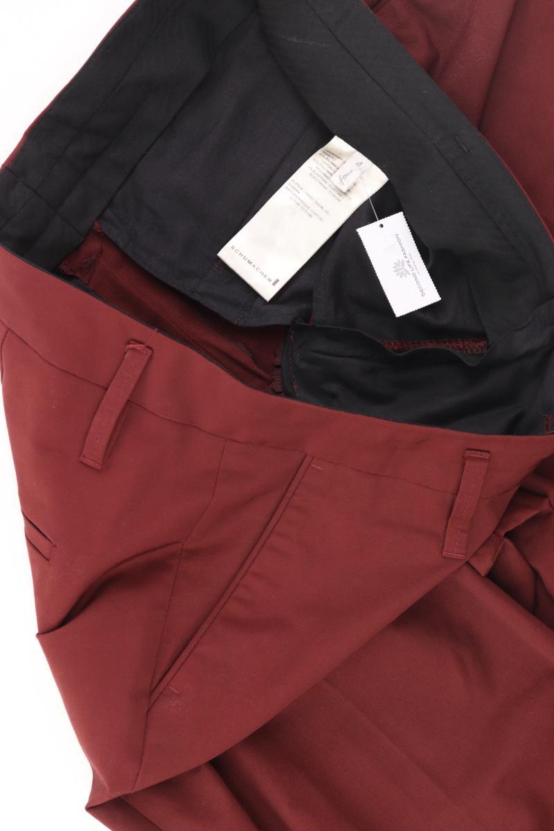 Schumacher Hose Gr. 40 rot aus Baumwolle