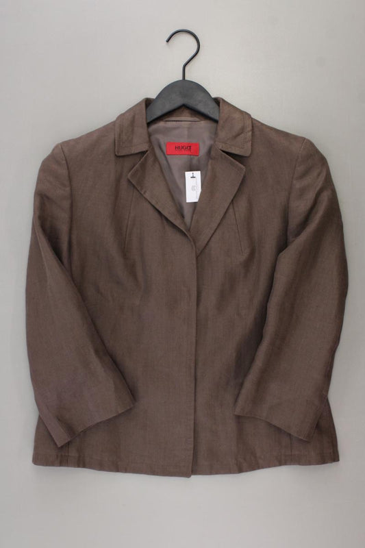 Hugo Boss Leinenblazer Gr. 38 braun