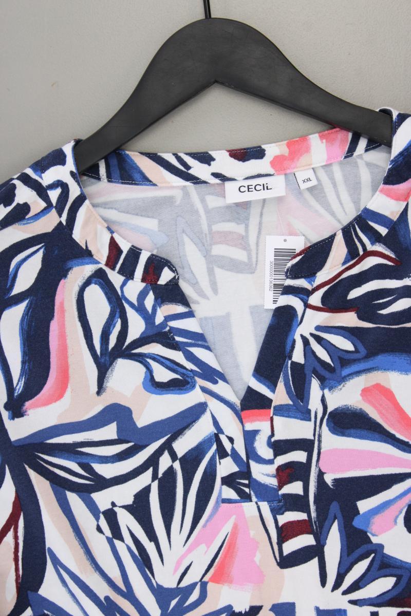 Cecil Printshirt Gr. XXL 3/4 Ärmel mehrfarbig