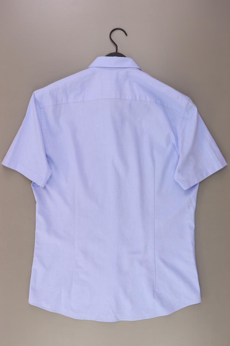Jake*s Kurzarmhemd für Herren Gr. Hemdgröße 41/42 blau