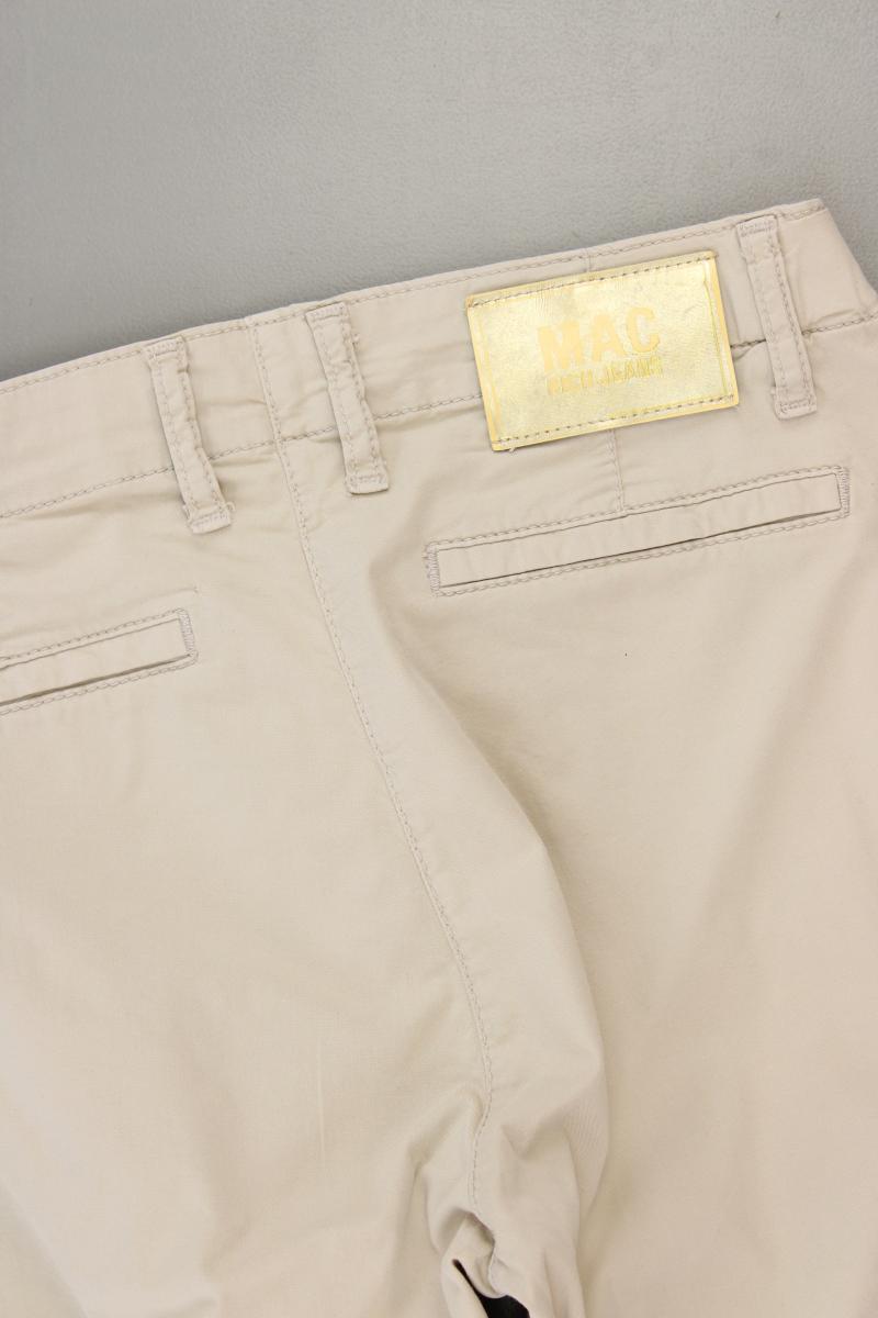 MAC Hose Gr. 34 creme aus Baumwolle