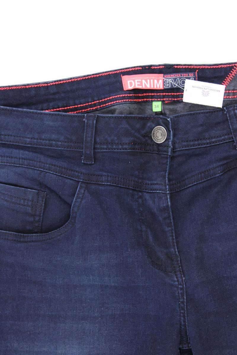 Cecil Regular Jeans Gr. W34 blau aus Baumwolle
