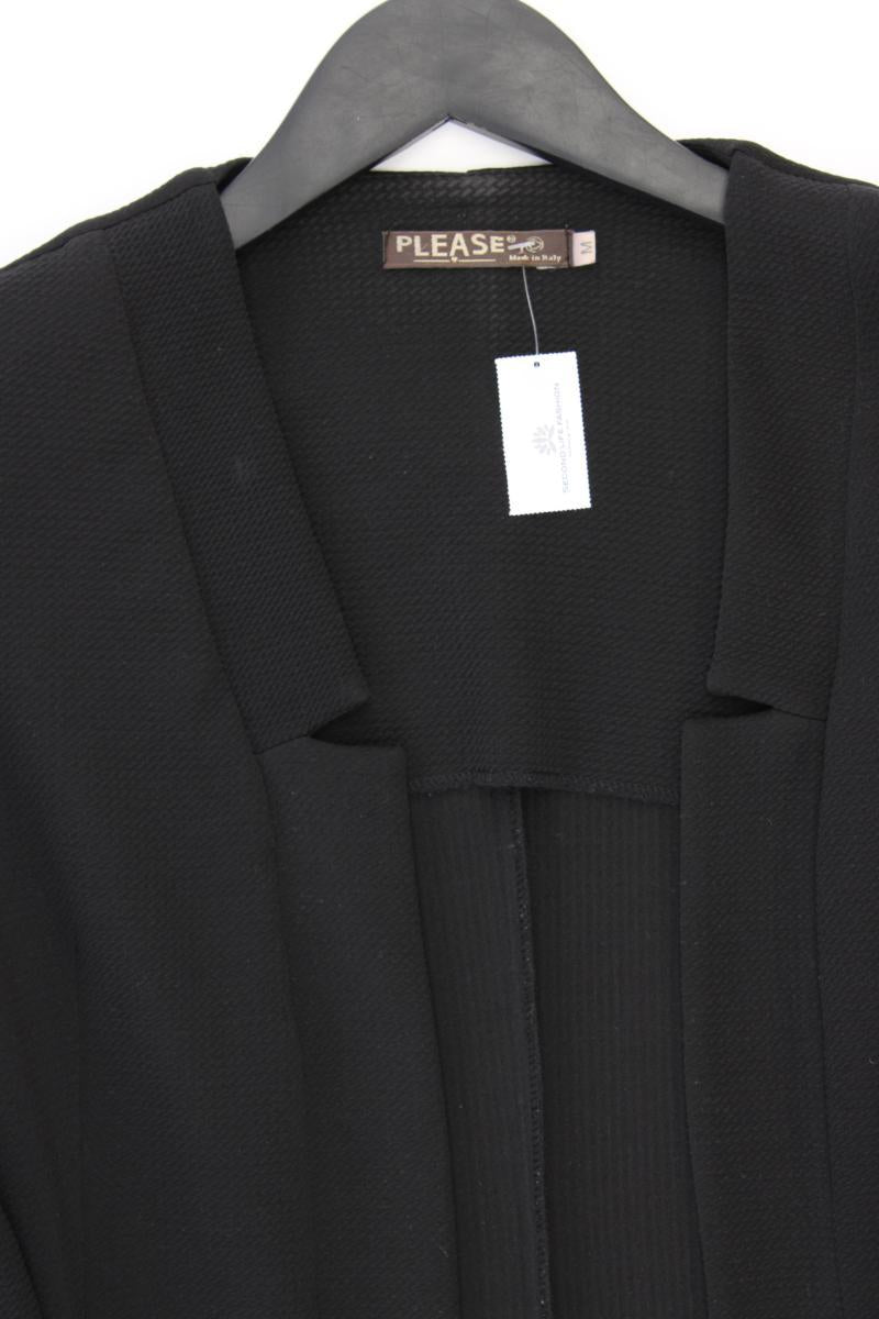 Please Classic Cardigan Gr. M Langarm schwarz aus Polyester