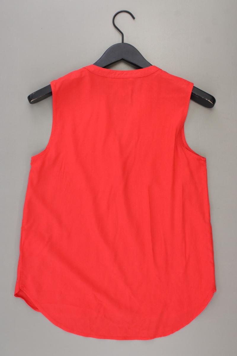 Tom Tailor (Denim) Ärmellose Bluse Gr. XS rot aus Viskose