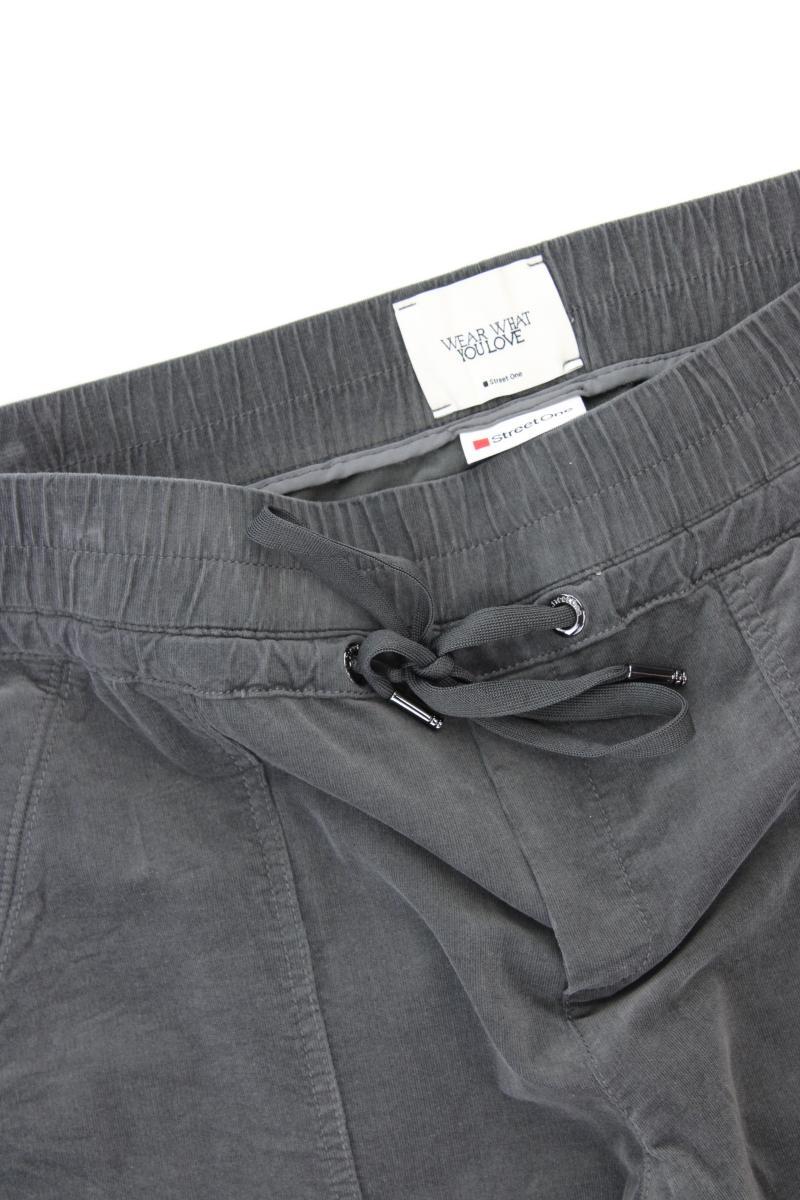 Street One 7/8 Hose Gr. 46/L28 neuwertig grau aus Baumwolle
