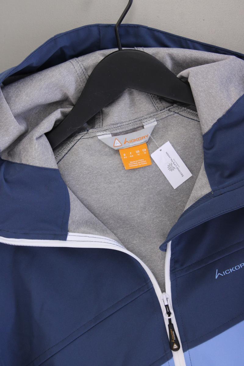 Hickory Kapuzenjacke Gr. 42 neuwertig blau aus Polyester