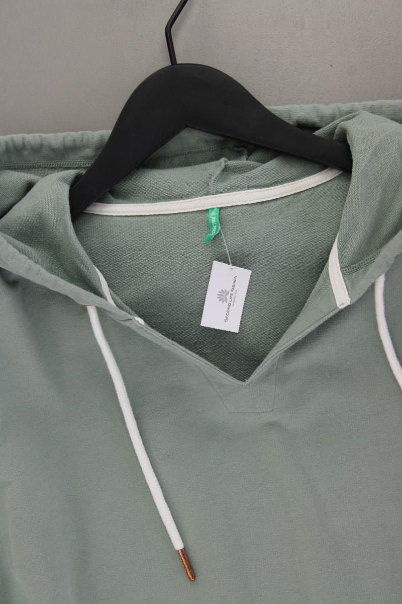 PALMERS Kapuzenshirt Gr. 44/46 Kurzarm grün aus Baumwolle