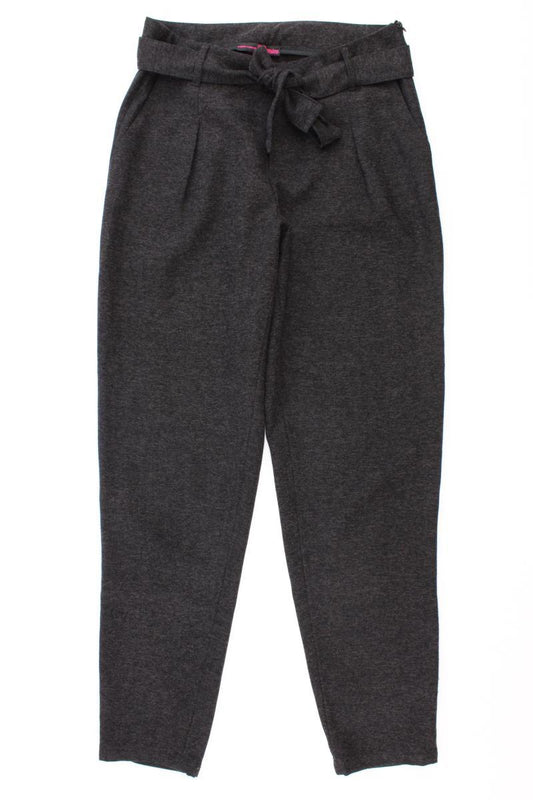Tom Tailor (Denim) Stoffhose Gr. S mit Gürtel grau aus Polyester