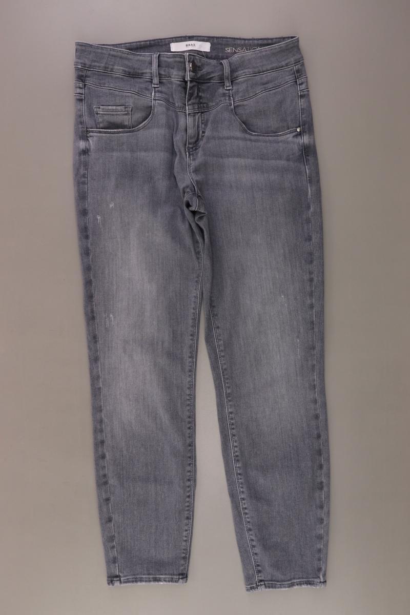 Brax Skinny Jeans Gr. 40 grau aus Polyester