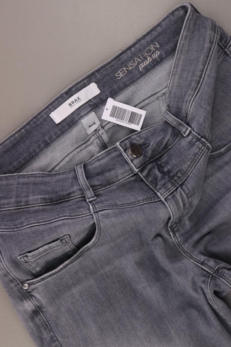 Brax Skinny Jeans Gr. 40 grau aus Polyester