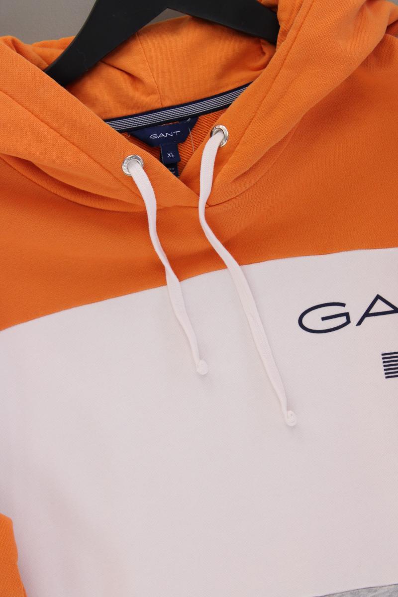 Gant Kapuzenkleid Gr. XL Langarm orange aus Baumwolle