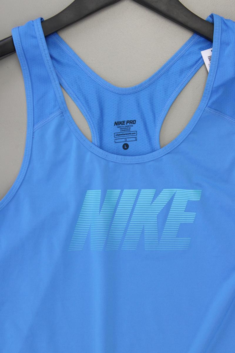 Nike Sporttop Gr. L blau