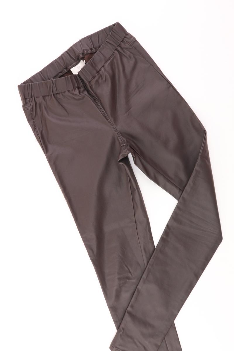 Kaffe Stretchhose Gr. 38 braun aus Viskose