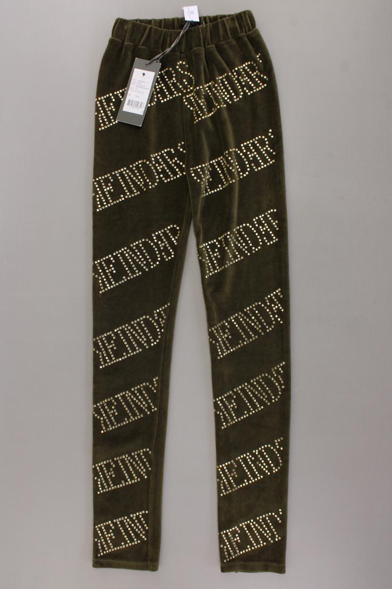 Reinders Leggings Gr. XS neu mit Etikett Neupreis: 79,99€! mit Nieten olivgrün