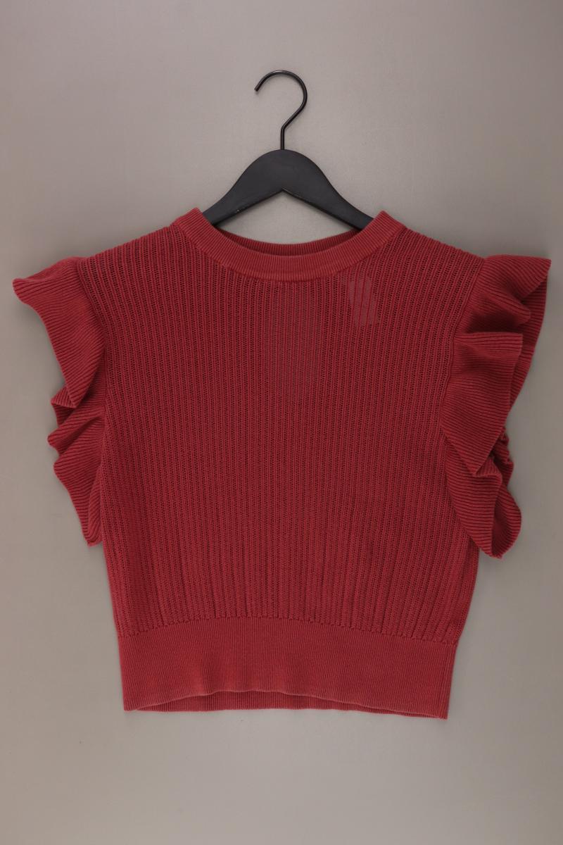 edc by Esprit Strickshirt Gr. XS Kurzarm rot