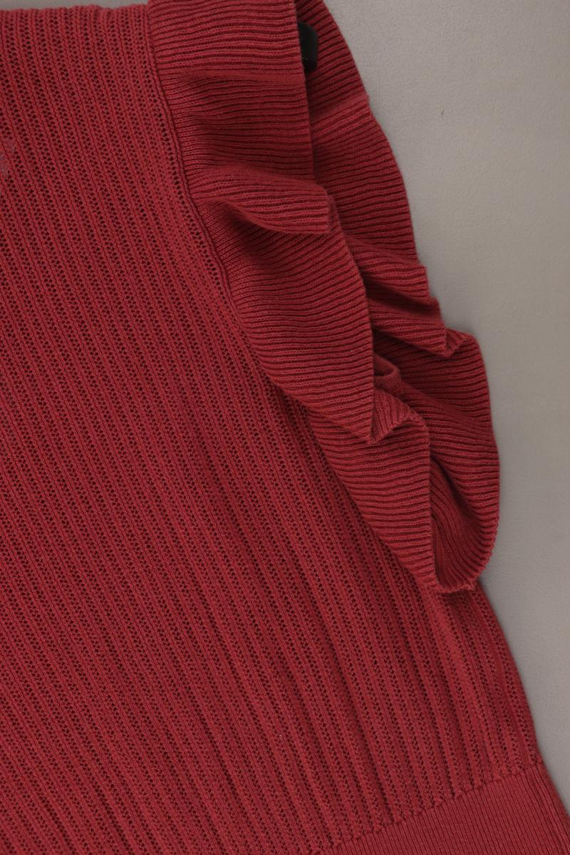 edc by Esprit Strickshirt Gr. XS Kurzarm rot