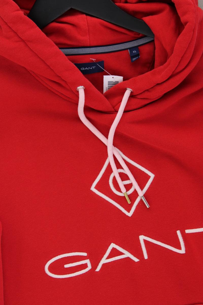 Gant Kapuzenkleid Gr. XL Langarm rot
