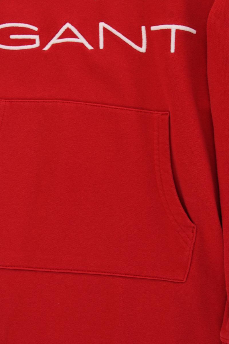 Gant Kapuzenkleid Gr. XL Langarm rot