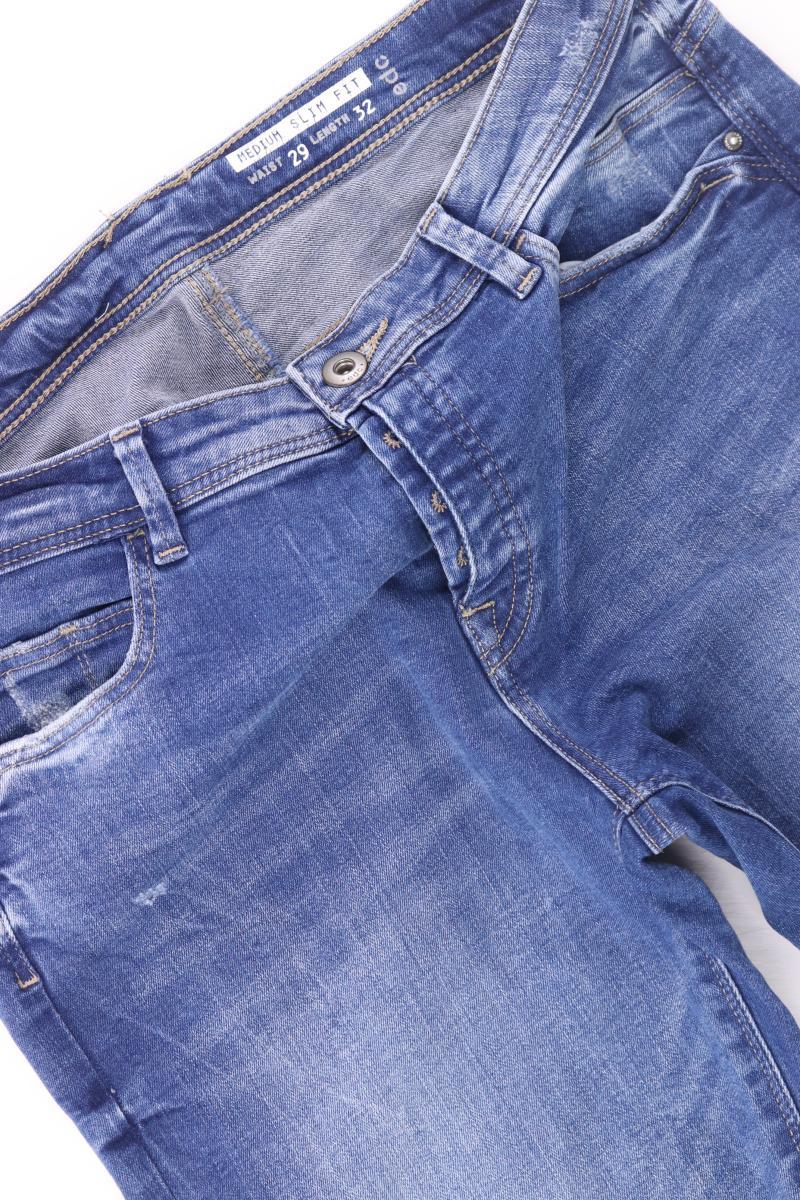 edc by Esprit Straight Jeans Gr. W29/L32 blau