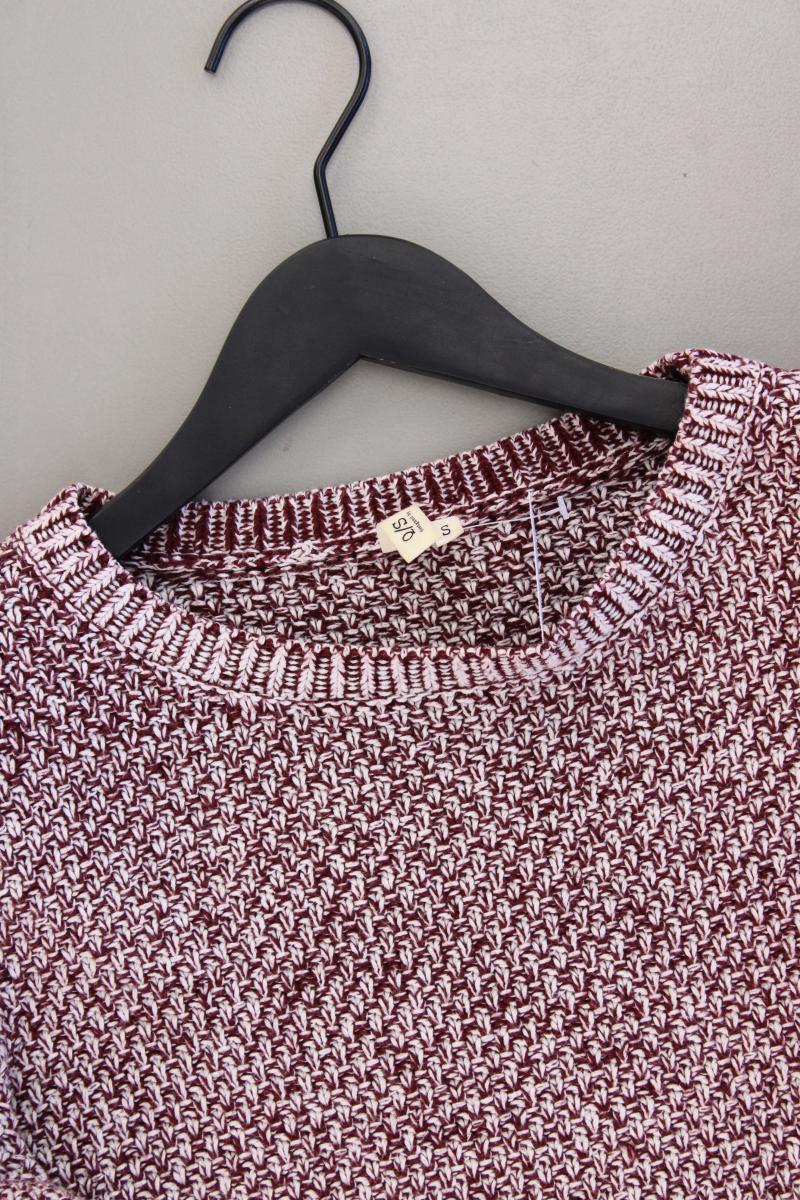 QS by s.Oliver Grobstrickpullover für Herren Gr. S rot