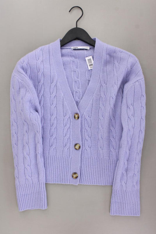 Zara Strickjacke Gr. S Langarm lila