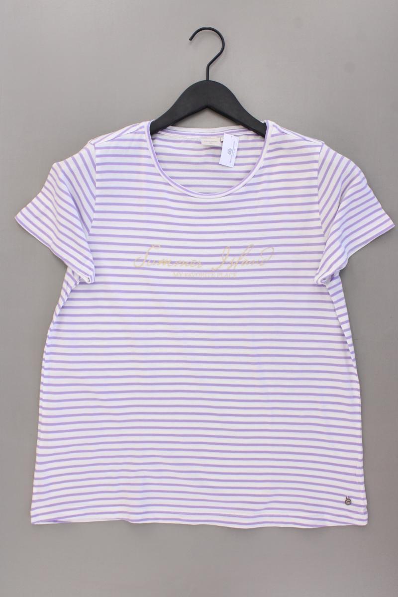 Cream Ringelshirt Gr. M gestreift Kurzarm lila