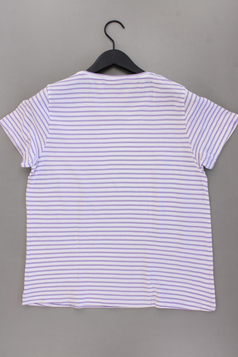 Cream Ringelshirt Gr. M gestreift Kurzarm lila