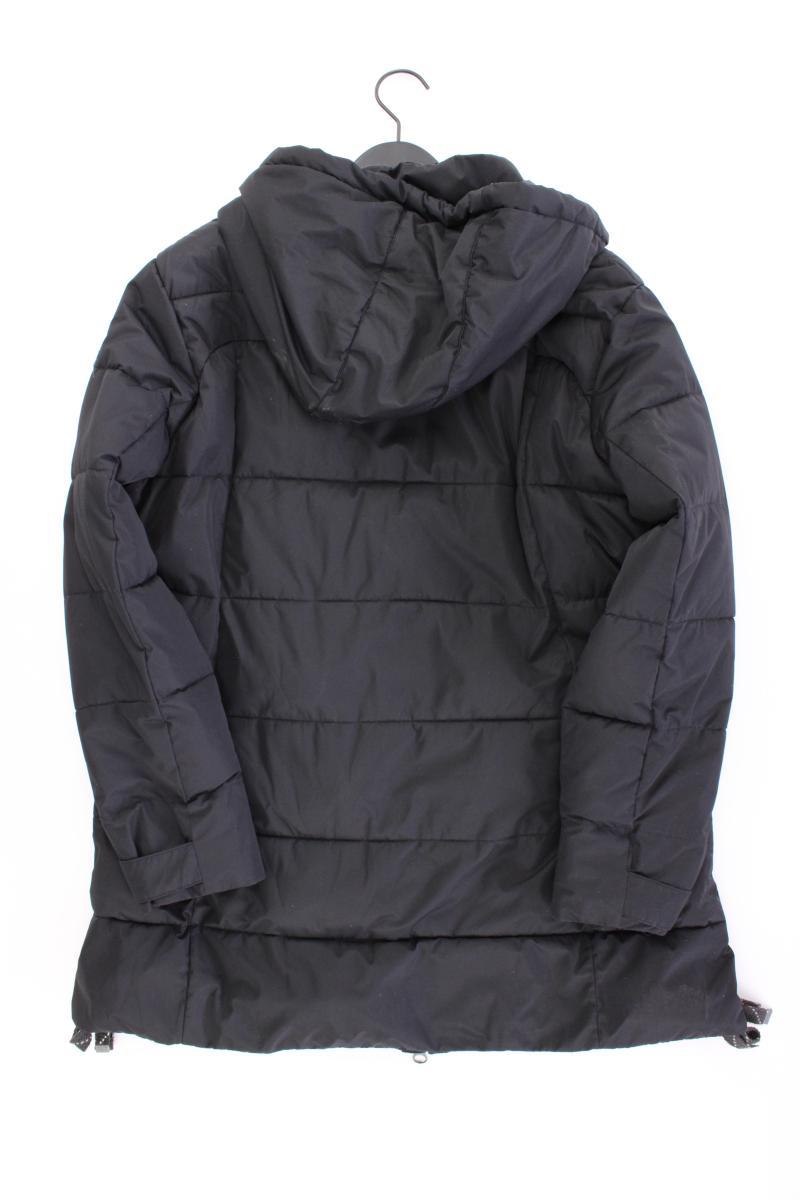 GIGA DX Wintermantel Gr. 46 neuwertig schwarz aus Polyester