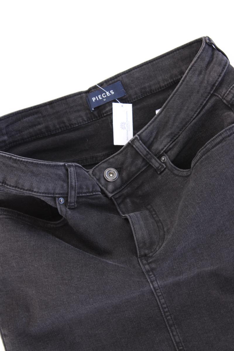 Pieces Jeansrock Gr. M grau aus Baumwolle