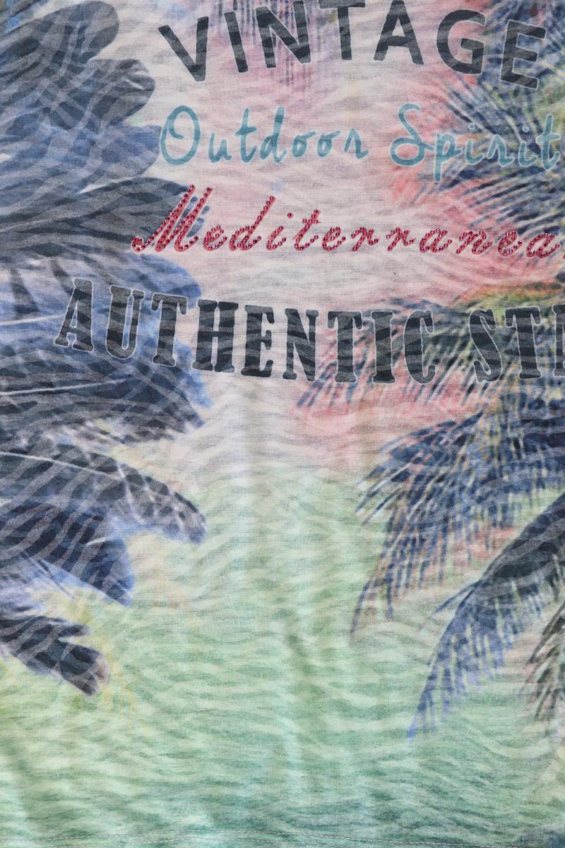 Liberty Printshirt Gr. L Kurzarm mehrfarbig aus Polyester