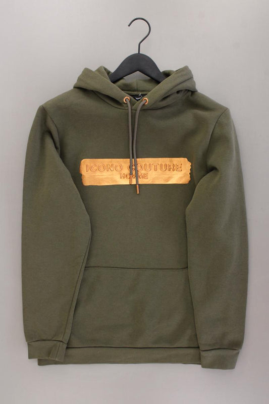 Icono Hoodie für Herren Gr. M neuwertig olivgrün aus Baumwolle