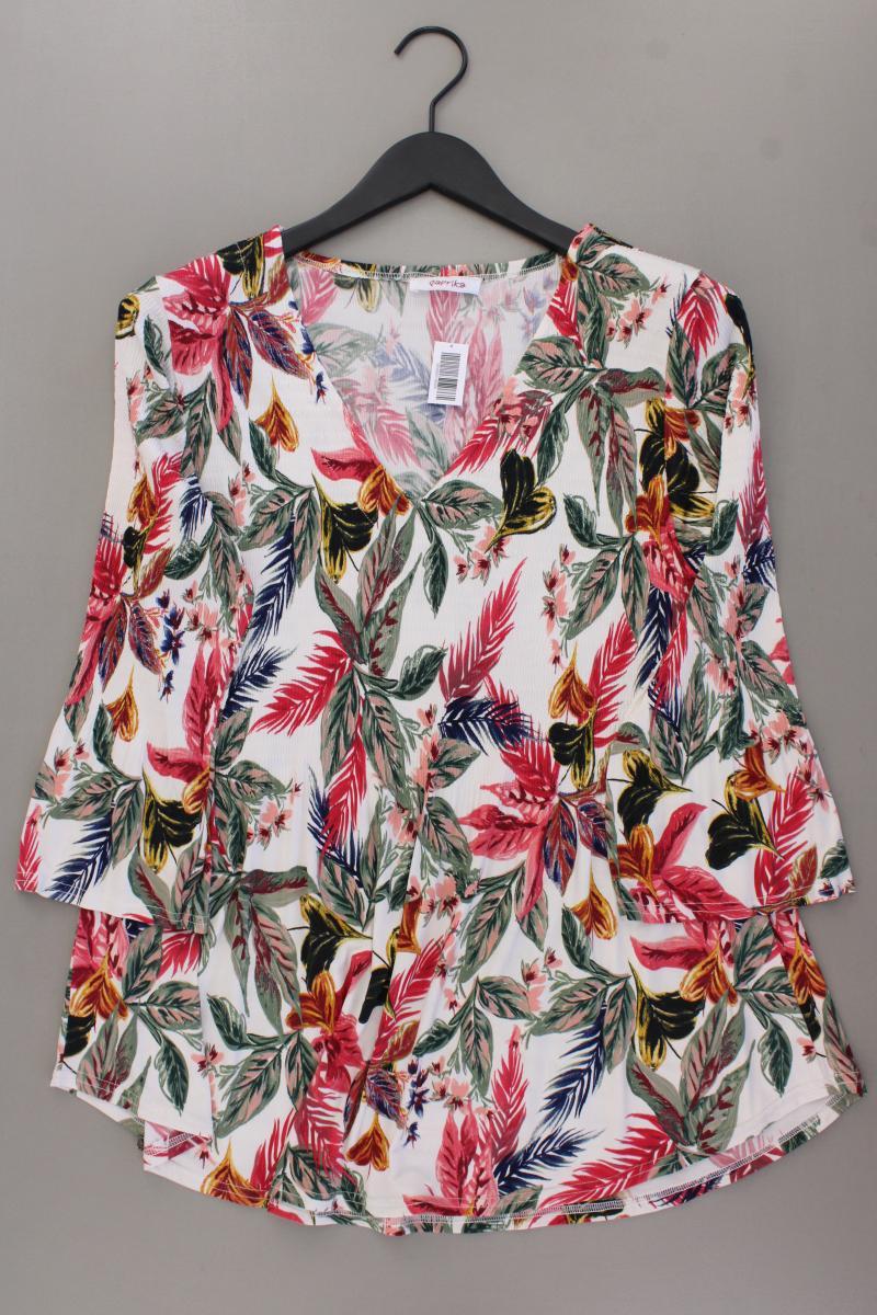 Paprika Printshirt Gr. L mit Blumenmuster 3/4 Ärmel mehrfarbig