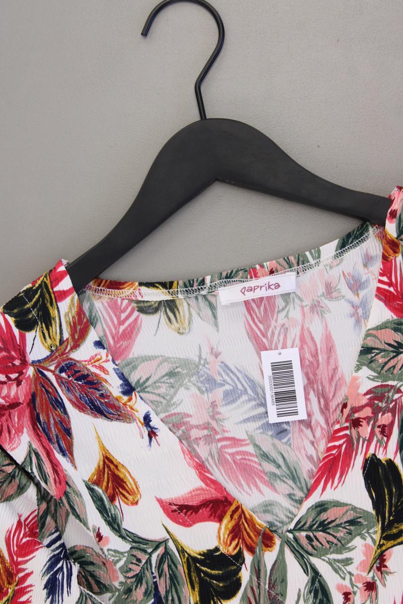 Paprika Printshirt Gr. L mit Blumenmuster 3/4 Ärmel mehrfarbig