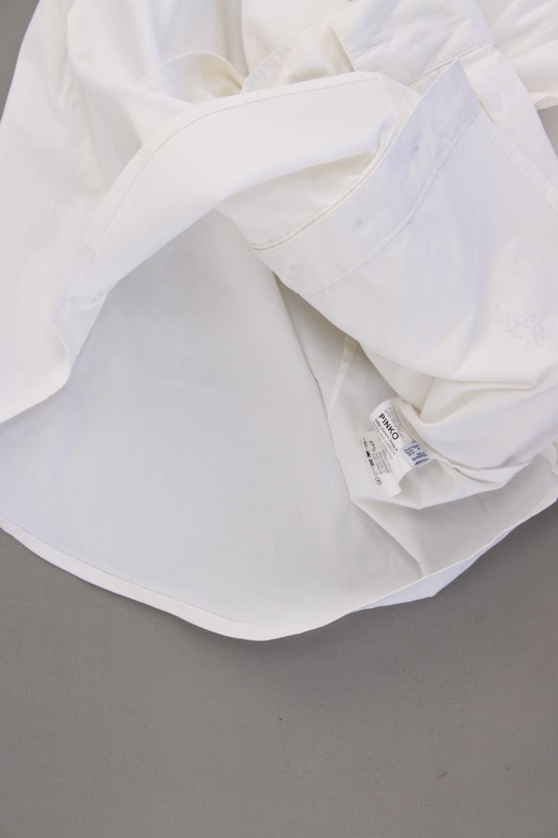 PINKO Langarmbluse Gr. 36 creme aus Baumwolle