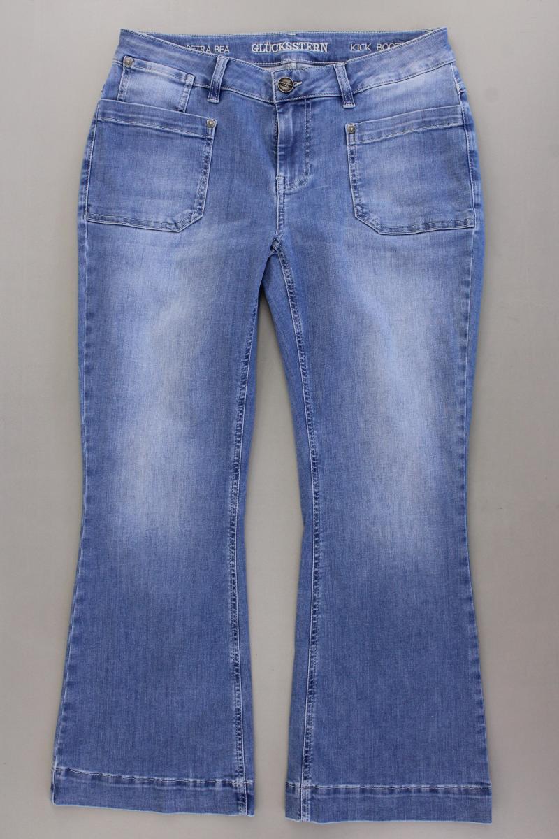 Glücksstern Boot Cut Jeans Gr. W29/L26 neuwertig blau