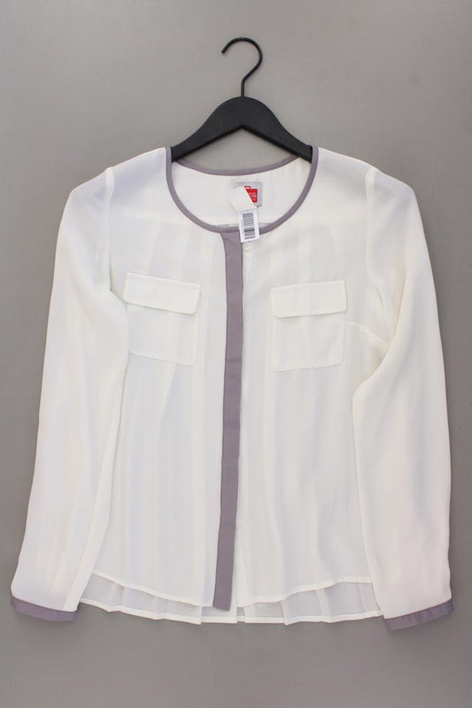 Heine Langarmbluse Gr. 34 creme