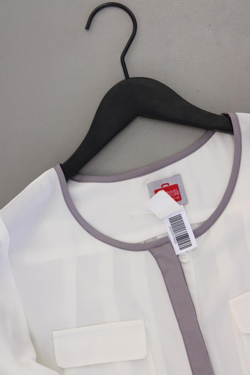 Heine Langarmbluse Gr. 34 creme